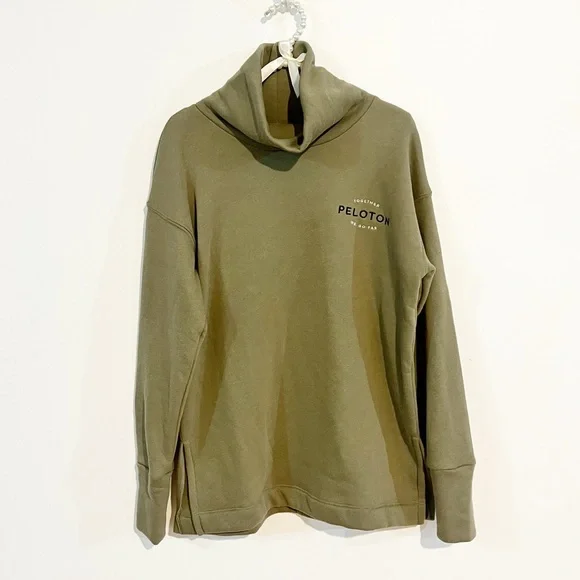 Peloton Funnel Neck Pullover Sweatshirt NWT - Picture 2 of 9